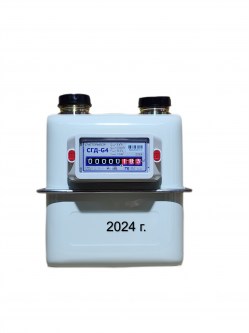 Счетчик газа СГД-G4ТК с термокорректором (вход газа левый, 110мм, резьба 1 1/4") г. Орёл 2024 год выпуска Железногорск